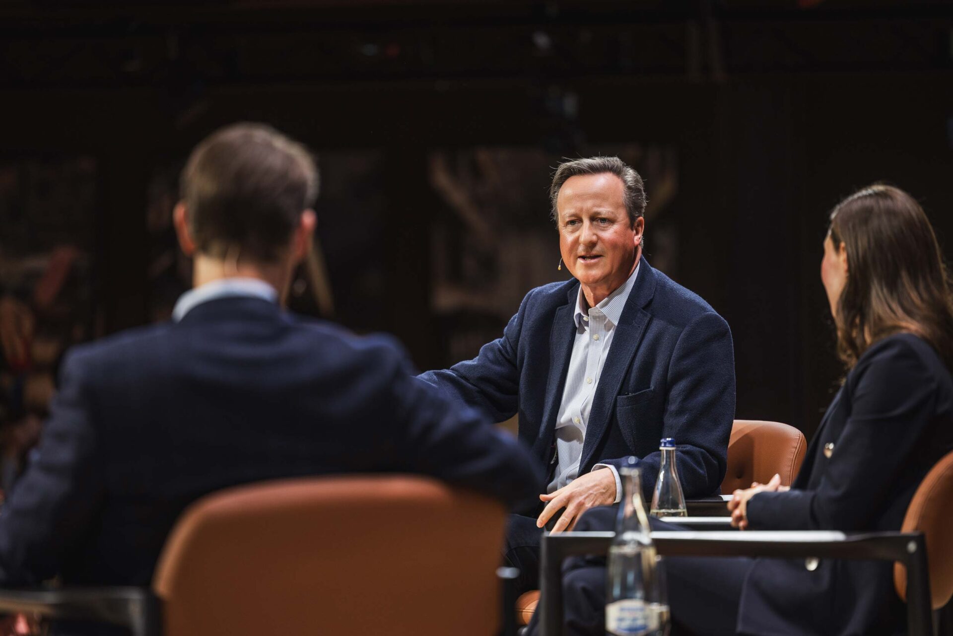 David Cameron, former Prime Minister, at a Panel Discussion at Partners Group AGM