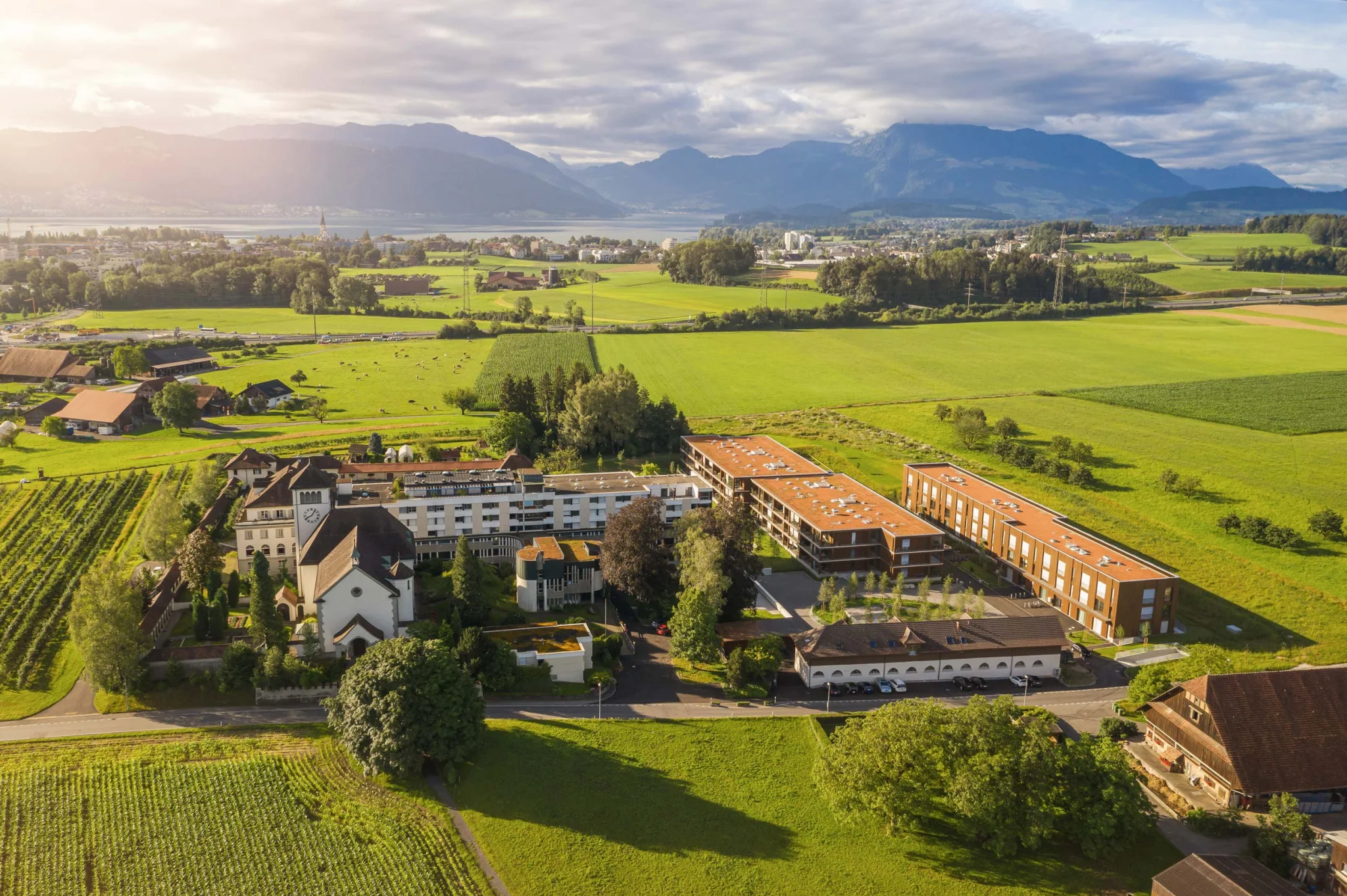 Luftaufnahme Klosterlaube Cham