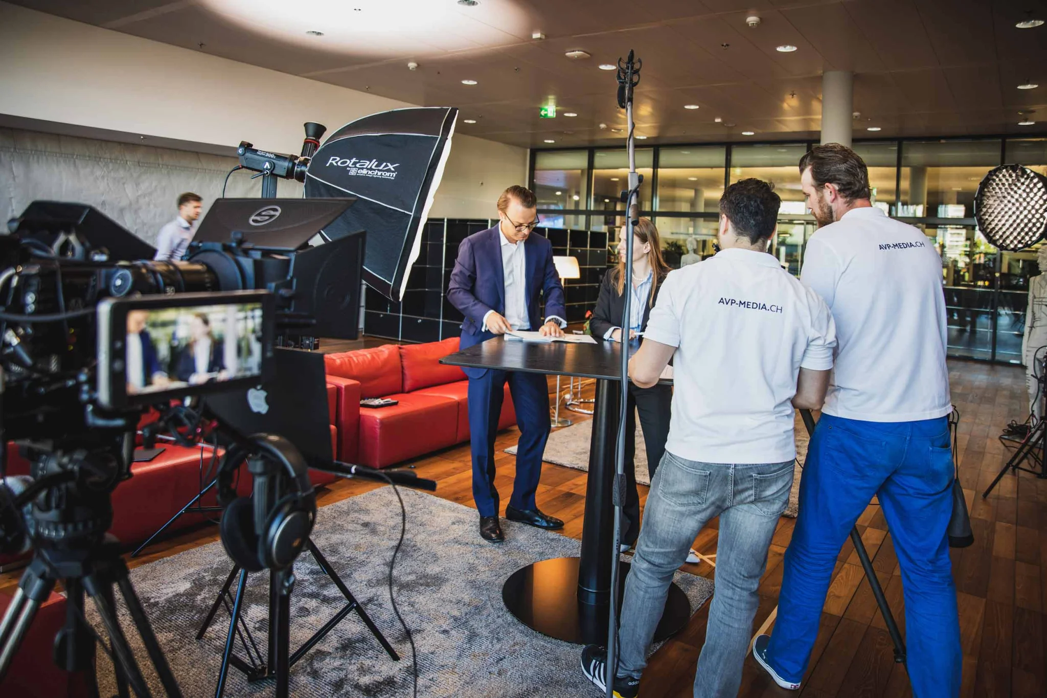 Corporate Film Crew Zug